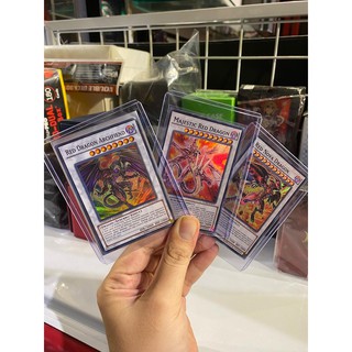 Lá bài thẻ bài Yugioh Combo Red Dragon Thánh Thể Hỏa Long - Super Rare - Tặng bọc bài nhựa bảo quản