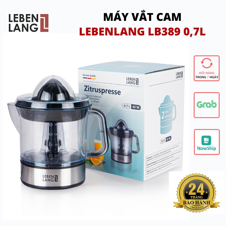 Máy vắt cam Lebenlang LB389 thương hiệu Đức bảo hành 24 tháng