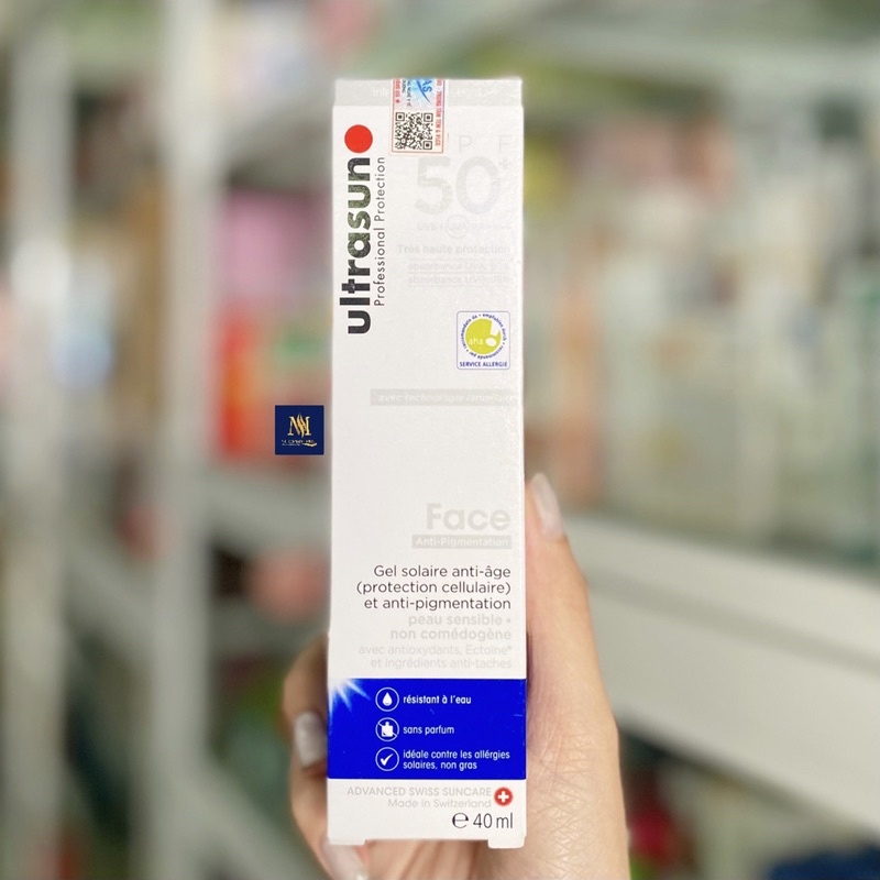 [Hàng công ty có tem] Kem Chống Nắng Dành Cho Da Nám Làm Sáng Da ULTRASUN Face Anti Age &amp; Anti Pigmentation SPF50+ 40ml