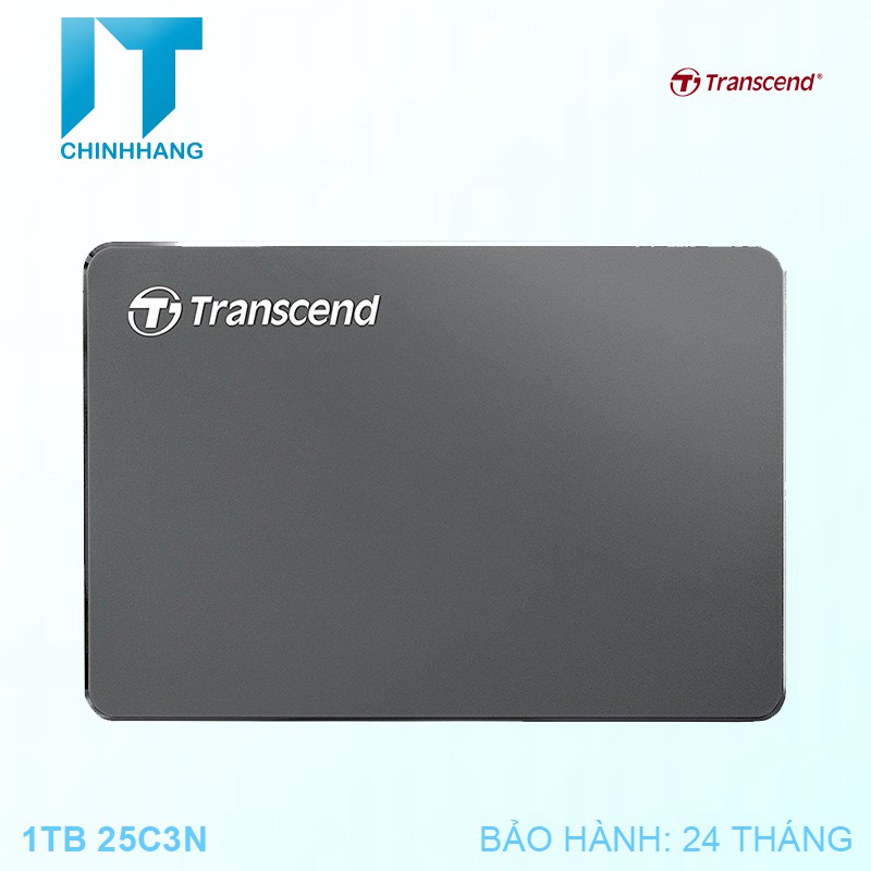 Ổ Cứng Di Động Transcend 1TB 25C3N Extra Slim-