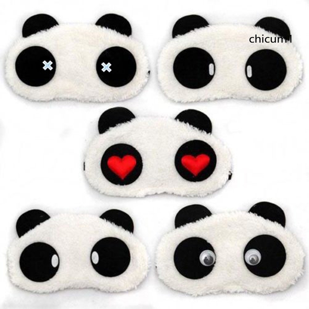 Bịt mắt ngủ mềm mại họa tiết 3D xinh xắn độc đáo khi đi du lịch