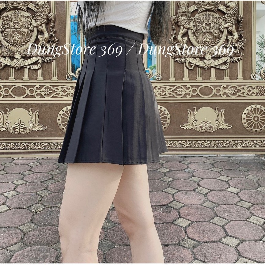 Chân Váy Xếp Ly Lưng Cao Thời Trang Cao Cấp Freeship, Chân Váy Đen Xếp Ly Thể Thao QC Loại 1 Siêu Xinh Hè 2021 | BigBuy360 - bigbuy360.vn