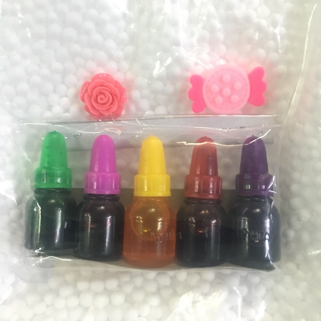[SALE KHỦNG ]Set 5 màu nước làm slime🌈