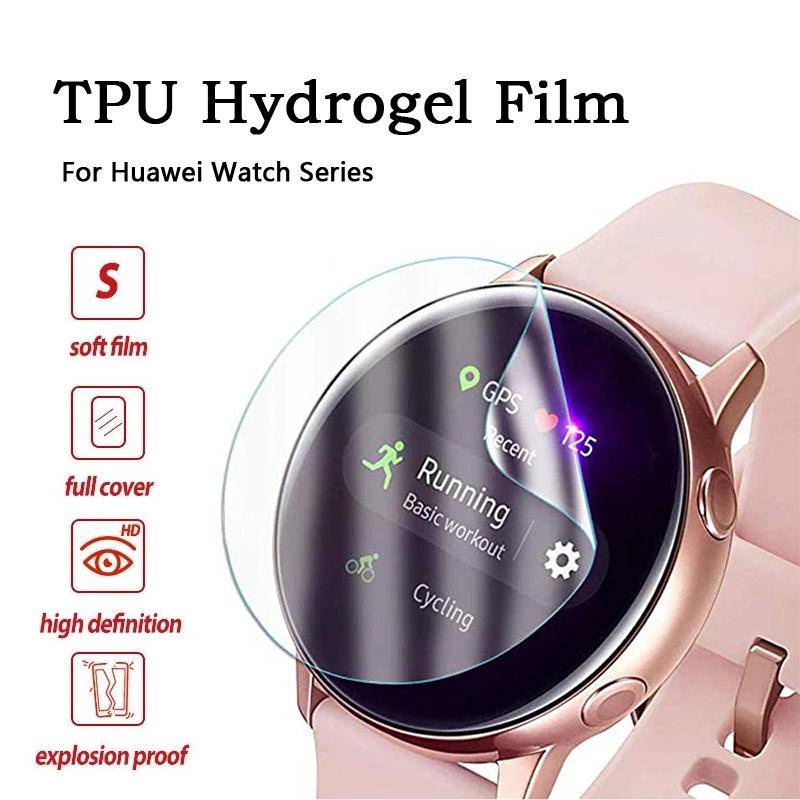 Set 1-3 Miếng Dán Màn Hình TPU HD Trong Suốt Chống Ánh Sáng Xanh Cho Đồng Hồ Thông Minh Huawei GT2 GT3 Pro 42mm 46mm 43mm GT2e