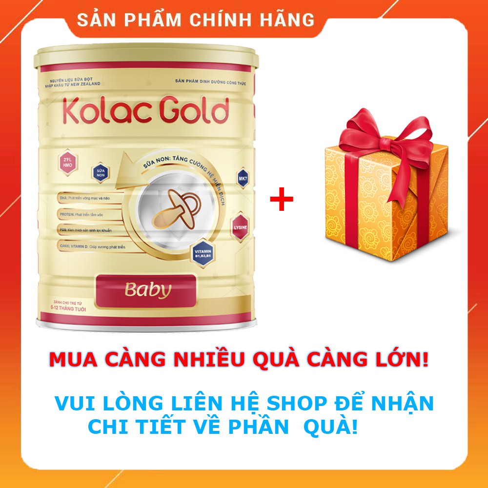 Sữa Kolac Gold Baby 900g