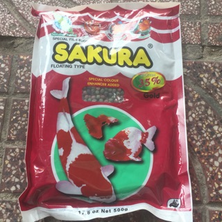 Thức ăn Sakura gold cho cá
