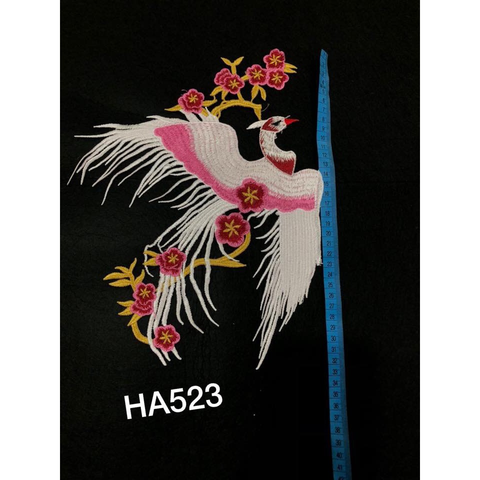 ren thêu thiên nga 3 màu xinh xắn