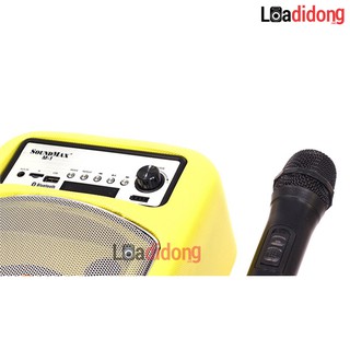 Loa Bluetooth SoundMax M1 ( có tay kéo )