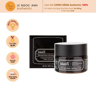 Kem dưỡng ẩm Klairs midnight blue calming cream 30ml