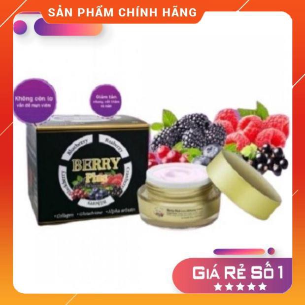 [KHO SỈ] Kem dưỡng trắng da đêm Berry Plus thái lan