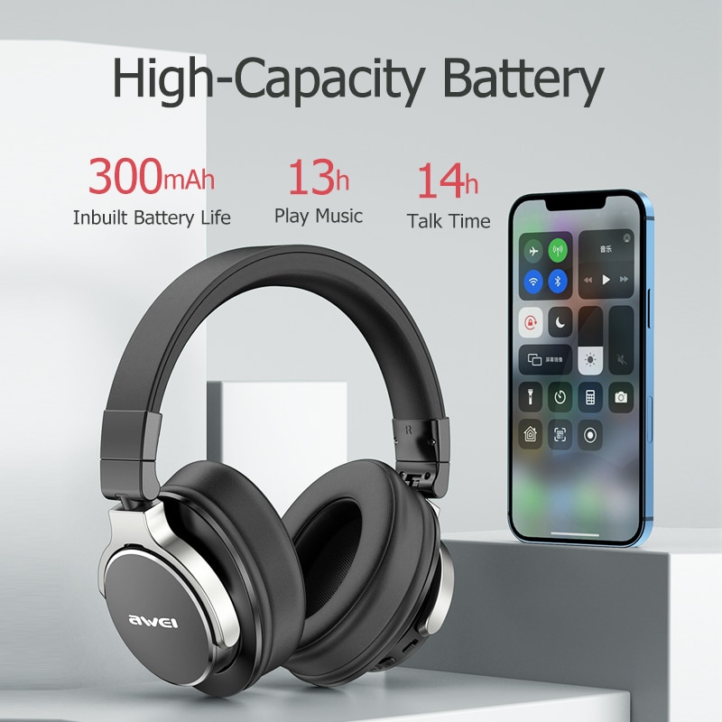 tai nghe không dây Awei A710Bl Kèm Mic Cho Iphone Xiaomi Huawei