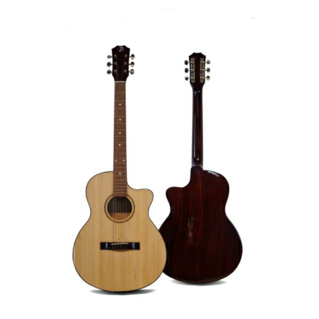 Đàn guitar acoustic  VP SVA+ màu đen cá tính giá rẻ dành cho người mới bắt đầu