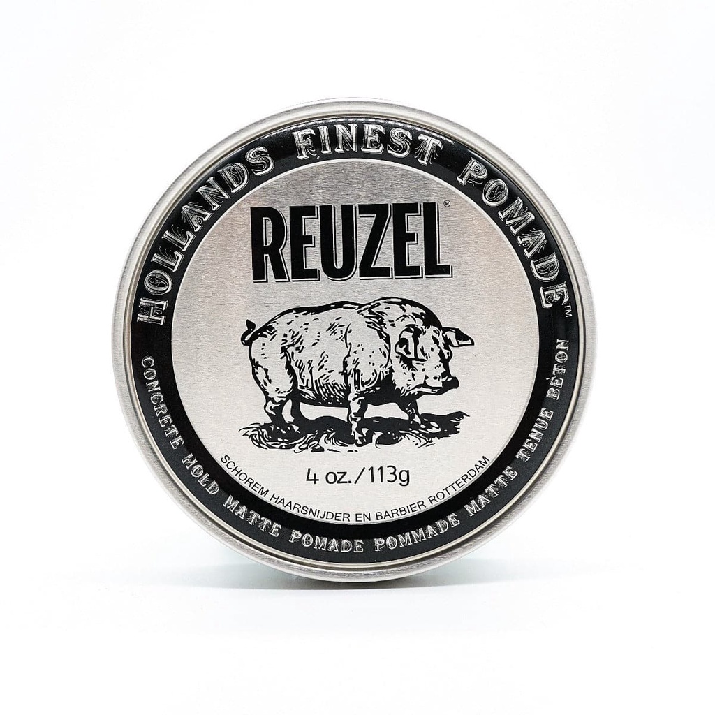 Sáp Vuốt Tóc Reuzel Concrete Hold Matte Pomade 35/113g