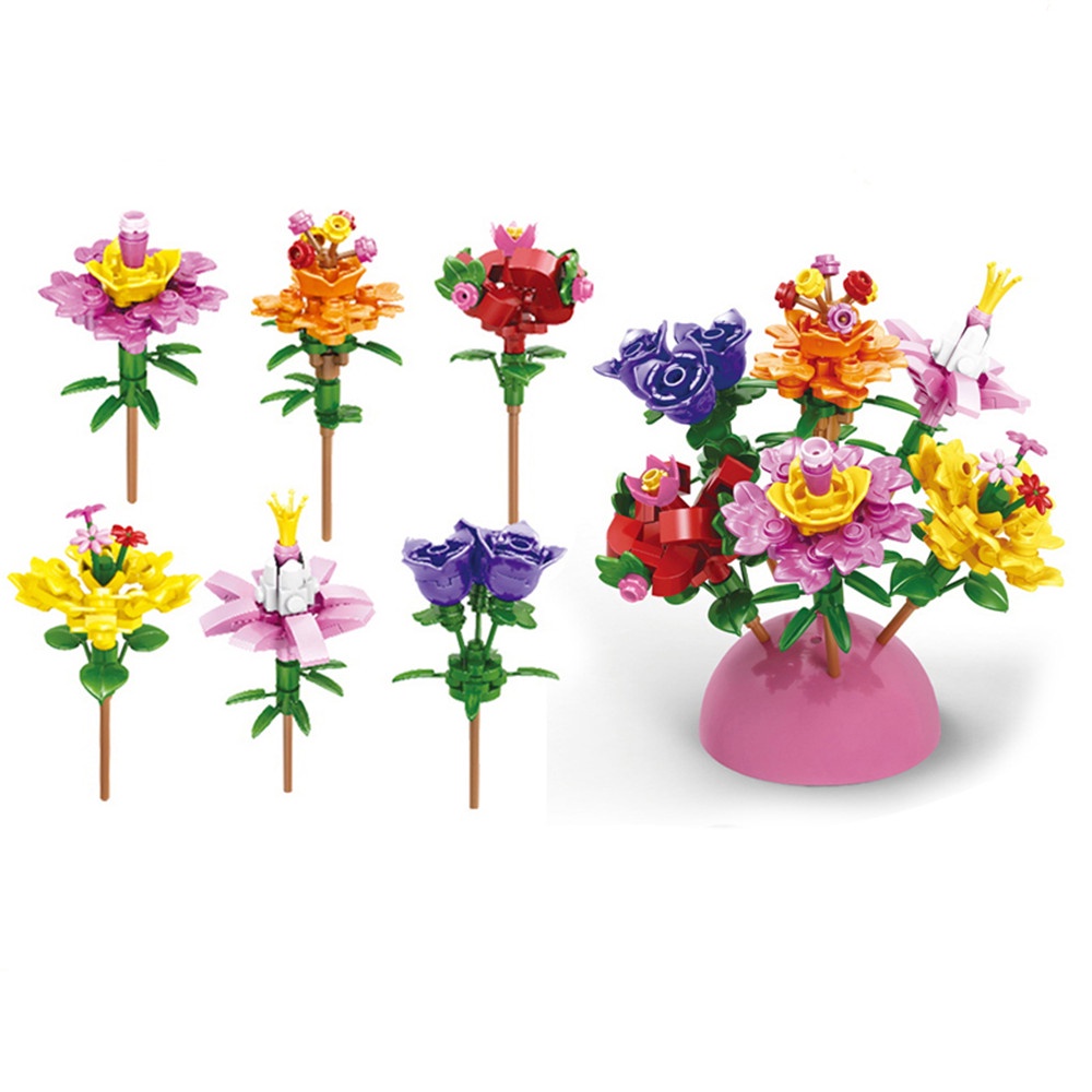 1 Bó Hoa Hồng Bất Tử Hàn Quốc DIY Dùng Làm Quà Tặng