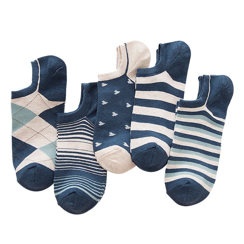 Vớ tất thuyến buồn series biển xanh chất liệu Cotton (VK 11)