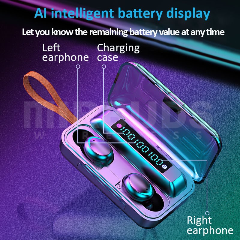 Tai nghe Bluetooth không dây Amoi F9 Tws | BigBuy360 - bigbuy360.vn