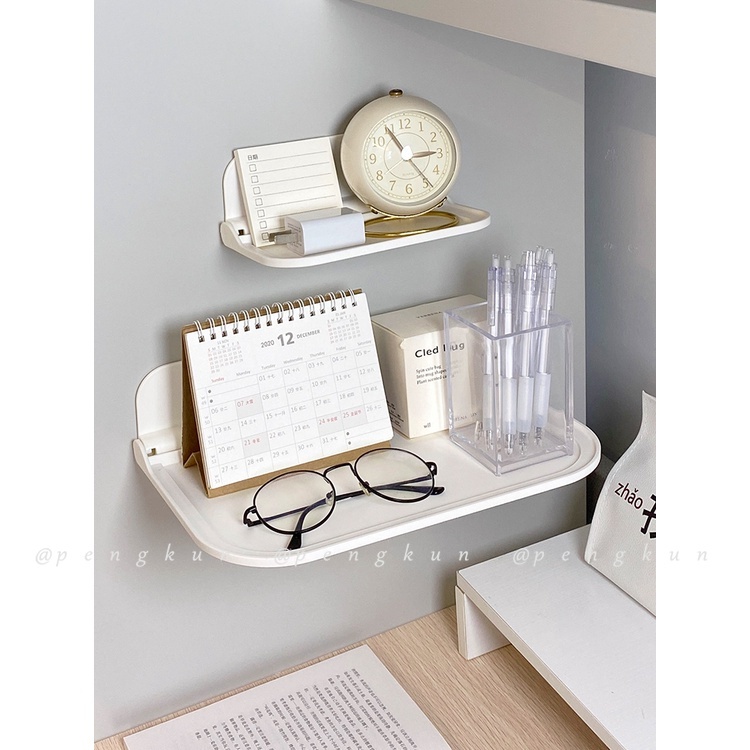 Kệ Đựng Đồ Gắn Tường Có Thể Gập Lại Tiện Dụng Cho Phòng Tắm/Nhà Vệ Sinh