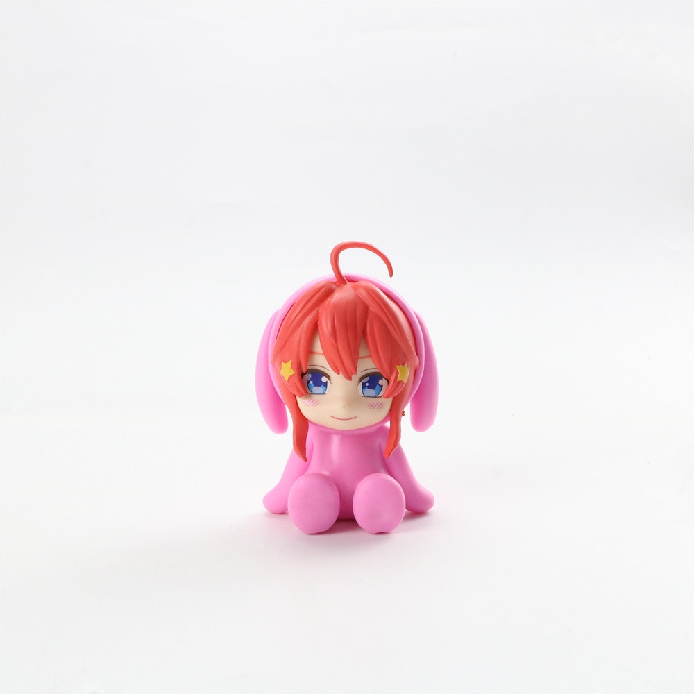 Mô hình chibi nhà có 5 nàng dâu, mô hình anime Gotoubun no Hanayome 9 cm