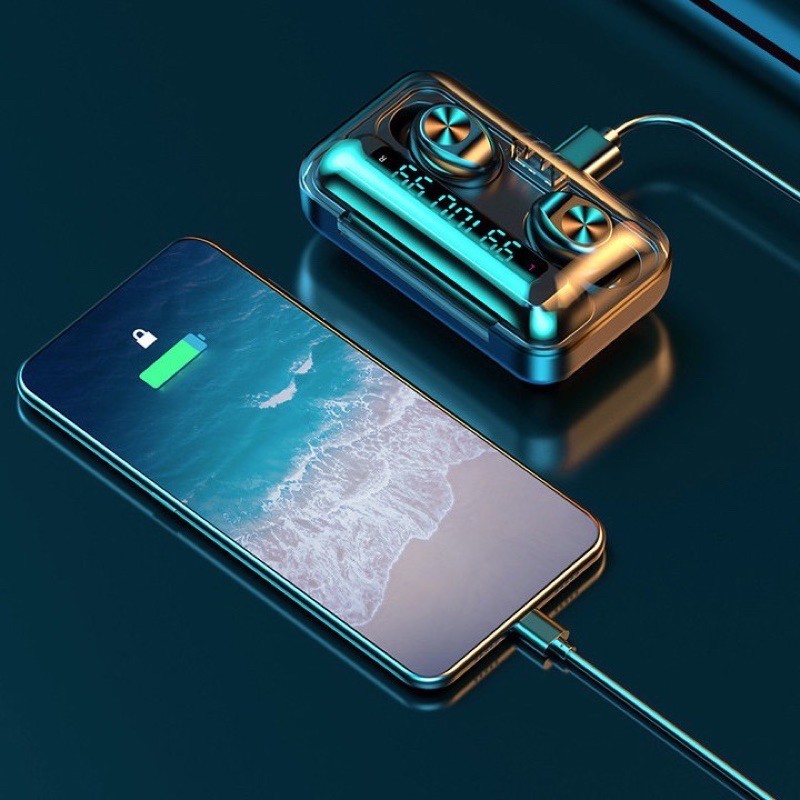 Tai Nghe Bluetooth Tiện Lợi F9 Thích hợp Cho các Dòng Điện Thoại Vivo Huawei Xiaomi Iphone Oppo