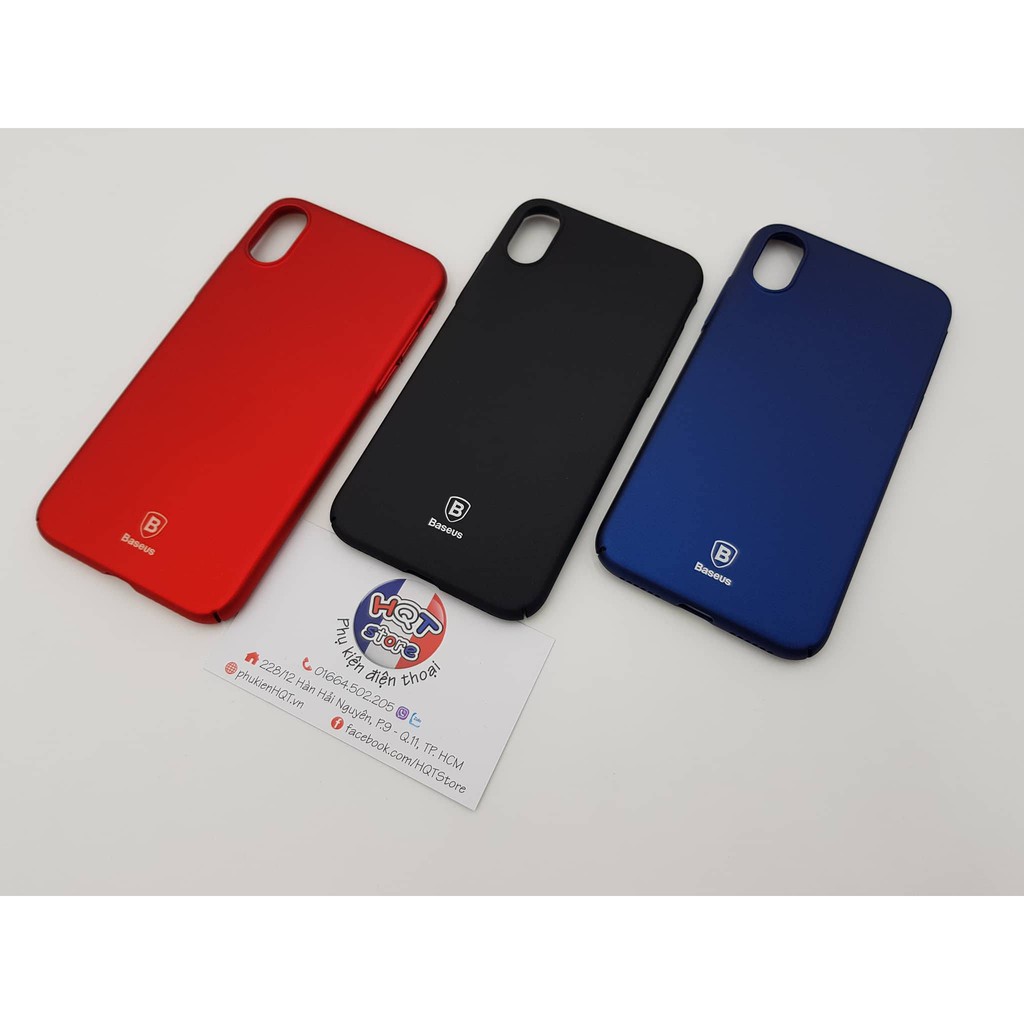 Ốp lưng Baseus Thin Case nhám siêu mỏng cho Iphone X / Iphone 10