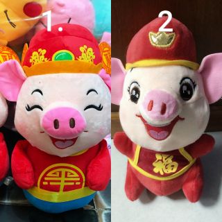 Gấu bông heo thần tài _ rước tài lộc