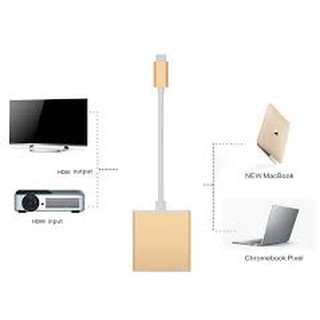 Cáp chuyển USB Type C ra HDMI