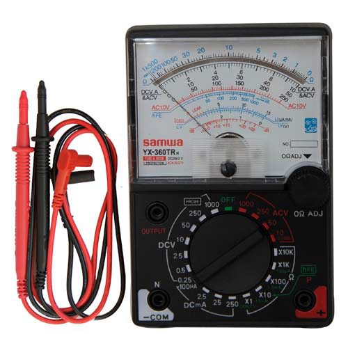 ĐỒNG HỒ ĐO ĐIỆN TRỞ YX-360TR
