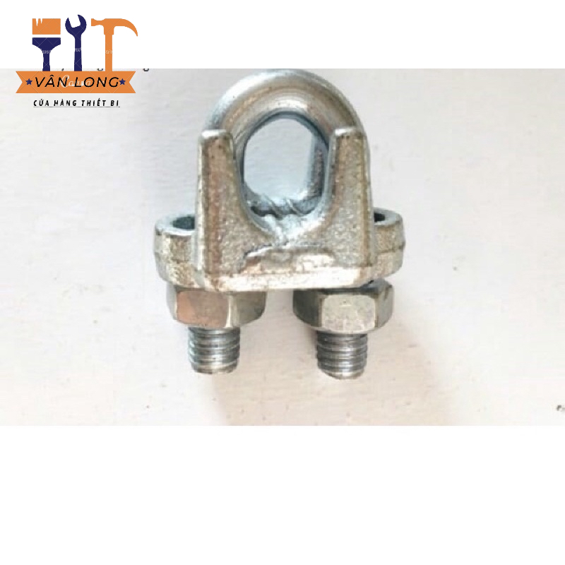 Ốc Siết Cáp, Khoá Cáp,  Cóc kẹp Cáp-Bằng Sắt