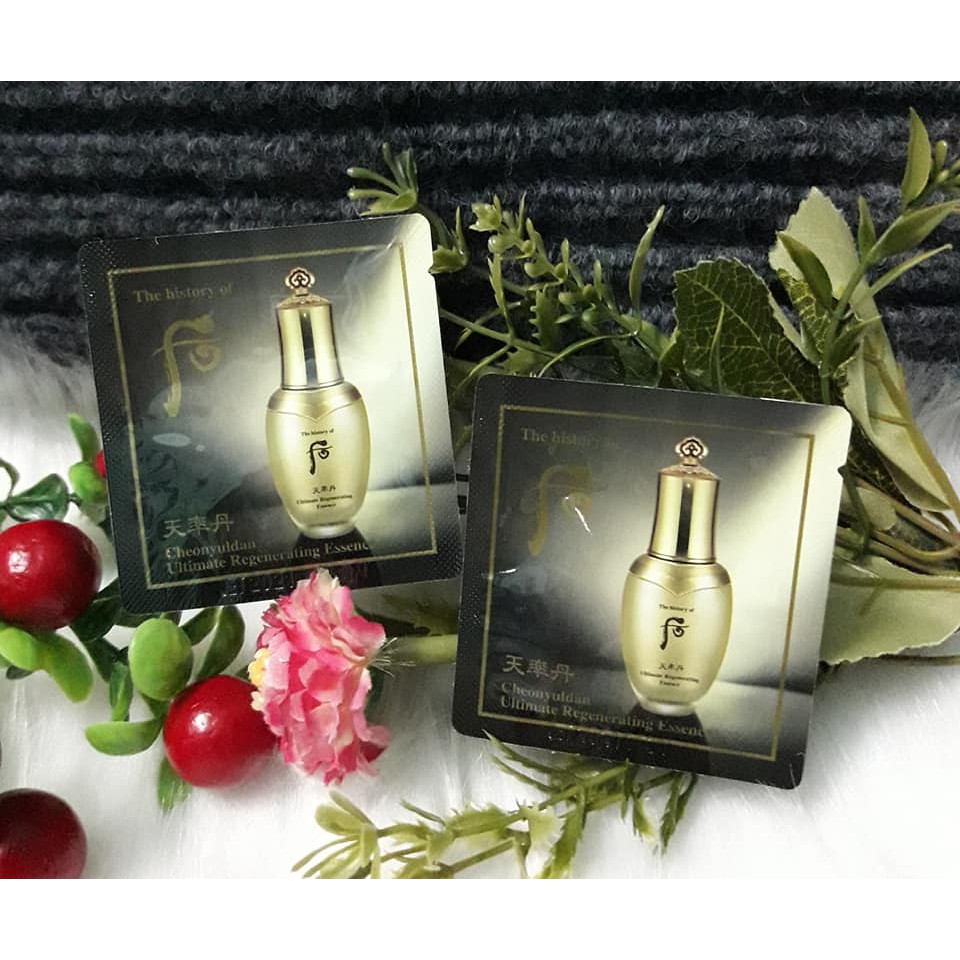 Sample tinh dầu dưỡng da cao cấp tái sinh Whoo mẫu mới