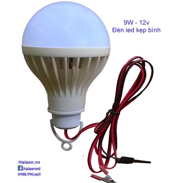 Đèn led kẹp bình 12V- 5W-9W