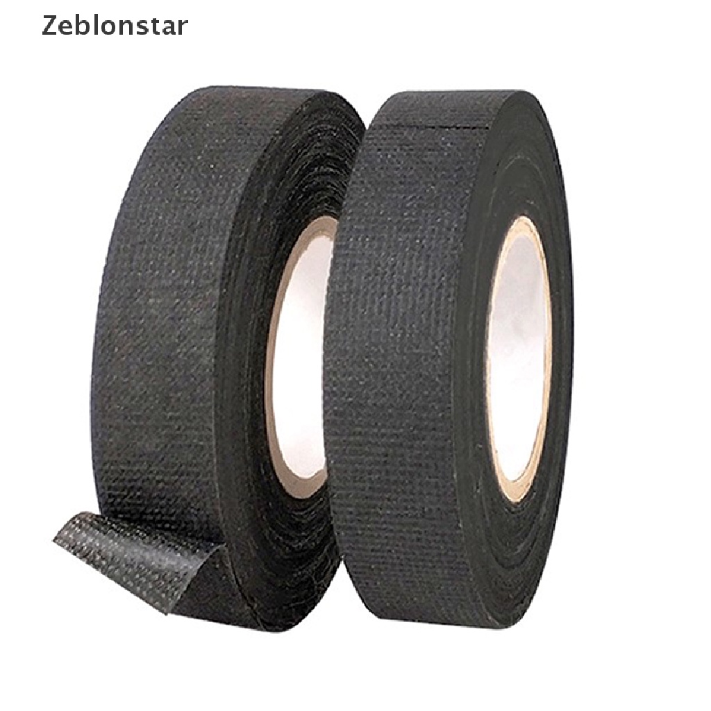 Cuộn Băng Keo Vải 15M Chịu Nhiệt Chống Cháy Cho Dây Cáp Xe Hơi