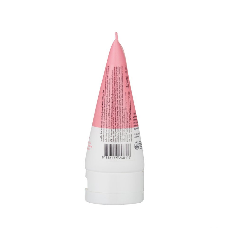 Sữa Rửa Mặt Tạo Bọt Dưỡng Trắng, Săn Chắc Da SCENTION Pink Collagen BEAUTY BUFFET Randiant &amp; Firm 100ml -  Thái Lan
