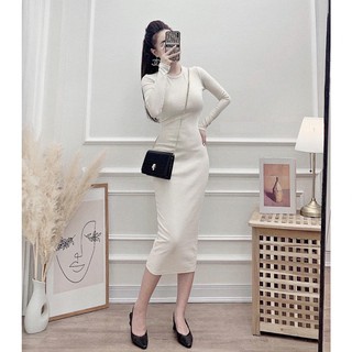 Sỉ Váy Len Tăm Body Nhung Tăm Siêu Hot
