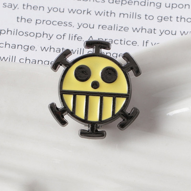 Ghim Cài Áo Kim Loại Hình Nhân Vật Phim One Piece