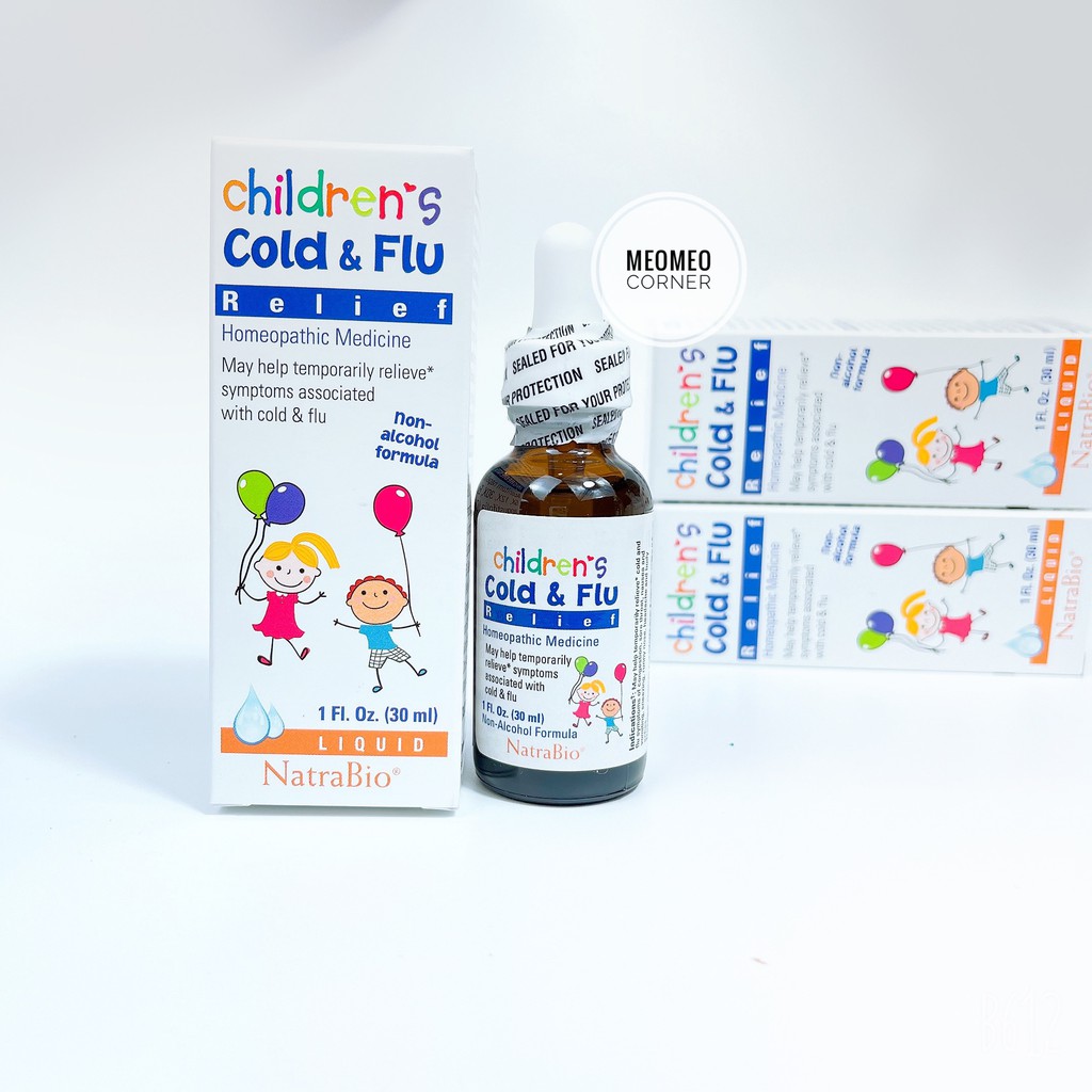 Siro Children Cold &amp; Flu Anh cho bé Cold Flu Cảm