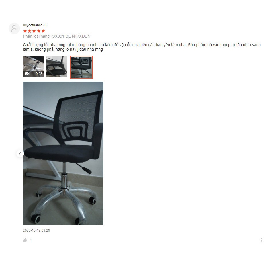 [Freeship- Hàng Nhập Khẩu] Ghế xoay lưng lưới SNOITHAT| Ghế văn phòng lắp ráp thông minh | BigBuy360 - bigbuy360.vn