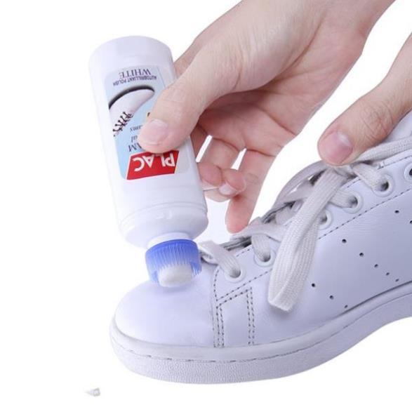 Chai xịt tẩy trắng giày dép túi xách siêu sạch có đầu bàn chải FREESHIP