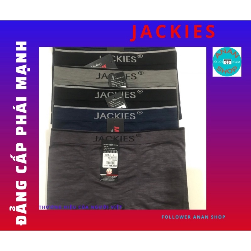 Quần dệt nguyên chiếc chính hãng cao cấp, quần boxer, quần sịp nam, quần lót nam Jackies jk999