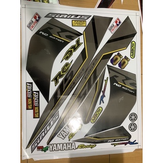 Tem xe sirius FI RC xám vàng