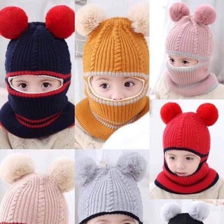[Free Ship] Mũ len ninja cho bé