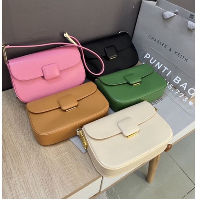 Túi kẹp nách nữ 5 màu da cao cấp