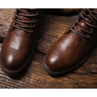 Giày da nam size lớn chất liệu da bò