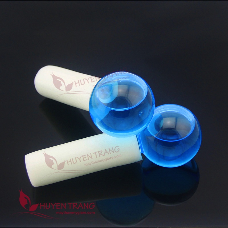 Quả Cầu Lạnh Massage Se Khít Lỗ Chân Lông Giảm Thâm Quầng Mắt (1 Cặp) - Thẩm Mỹ Huyền Trang NANOCEE