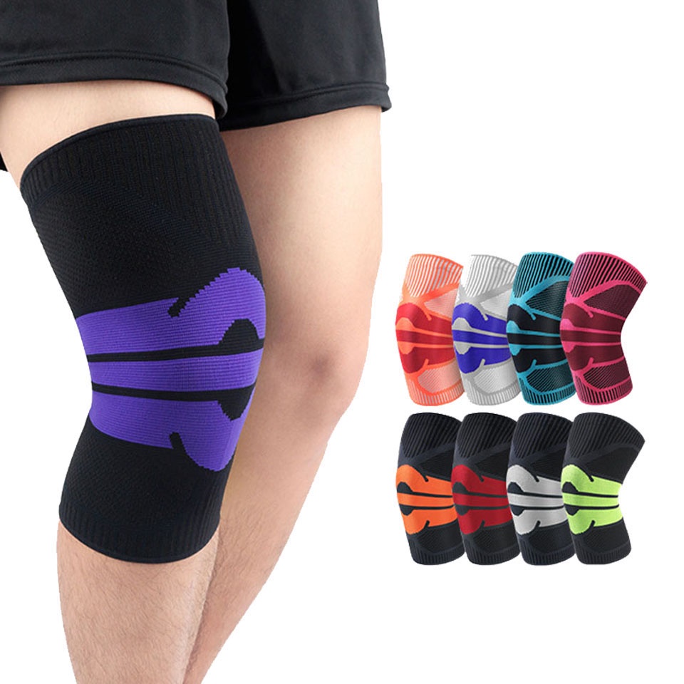 Đệm dệt kim bảo vệ đầu gối in hình 3D hoạt hình One Piece