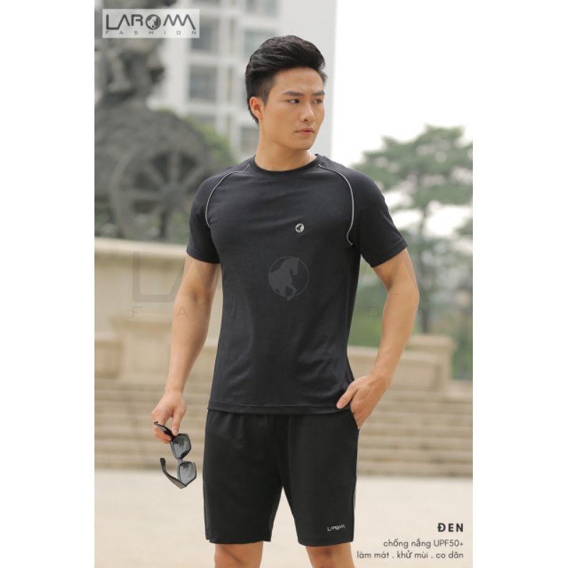 Bộ Thể Thao Nam Laroma 2021 Cổ tròn - Vải PE Dri-Fit Dư Xịn 100% - Nhẹ, Mềm, Thoáng Khí