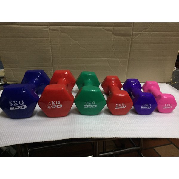 Tạ tay aerobic Tuấn Vũ loại 1kg