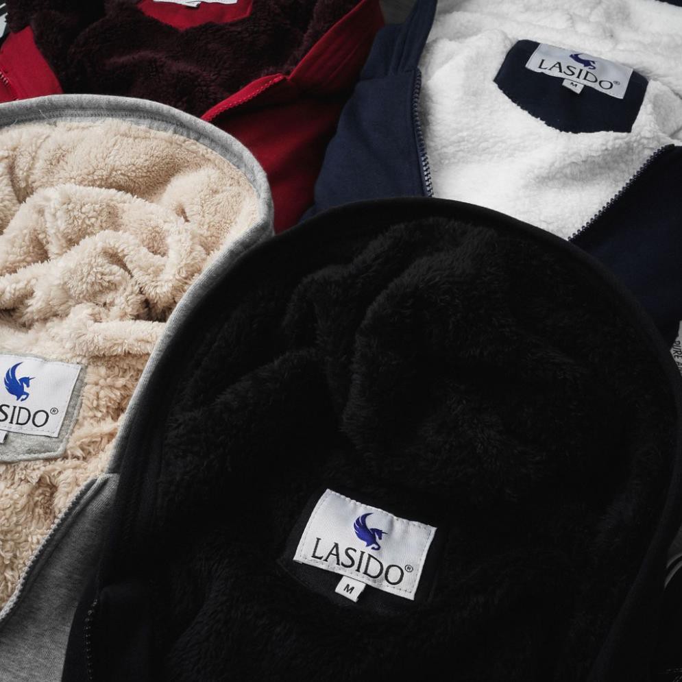 Áo khoác nỉ lót lông siêu ấm  LV-230-unisex nam nữ | BigBuy360 - bigbuy360.vn