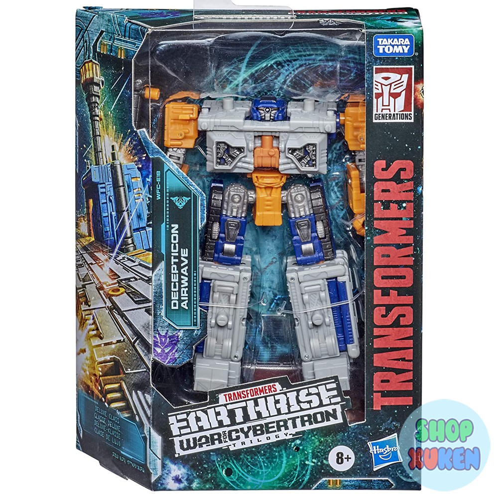 Earthrise AIRWAVE Robot Biến Hình Transformers Toys Generations War for Cybertron Deluxe Class - Mô hình Airwave WFC-E18