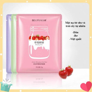 Mặt Nạ💚💚{FREESHIP}💚💚 Mặt Nạ Sữa Tươi Trái Cây Chính Hãng Beotua [Mat Na]