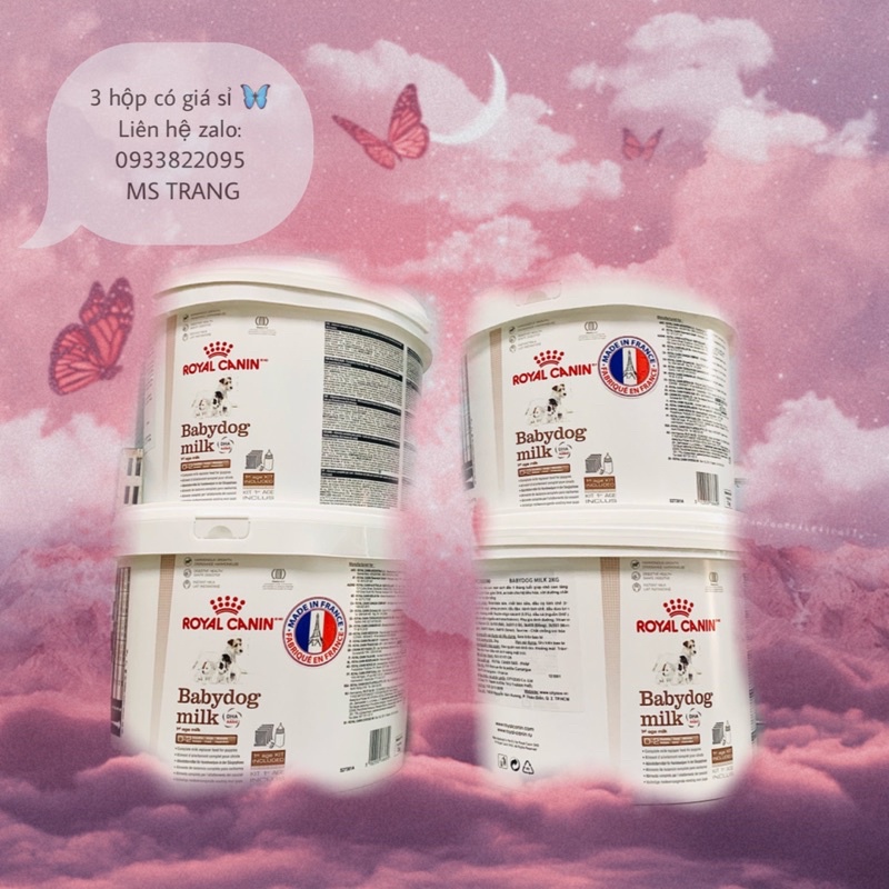 Sữa Royal Canin Baby Dog Milk - Thùng 2kg 🥡 Sữa non cho chó sơ sinh 🐶